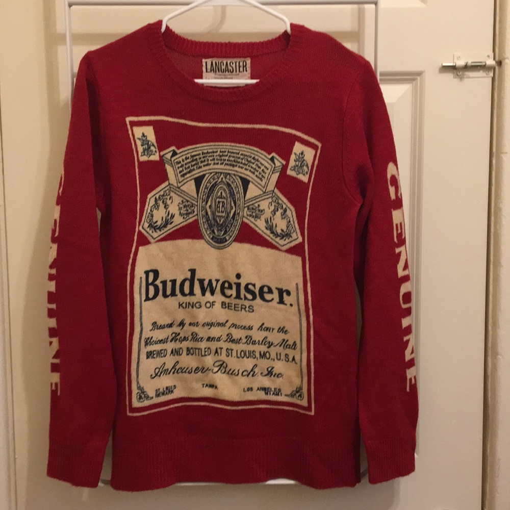 Budweiser Lancaster Wool Knit Sweater
